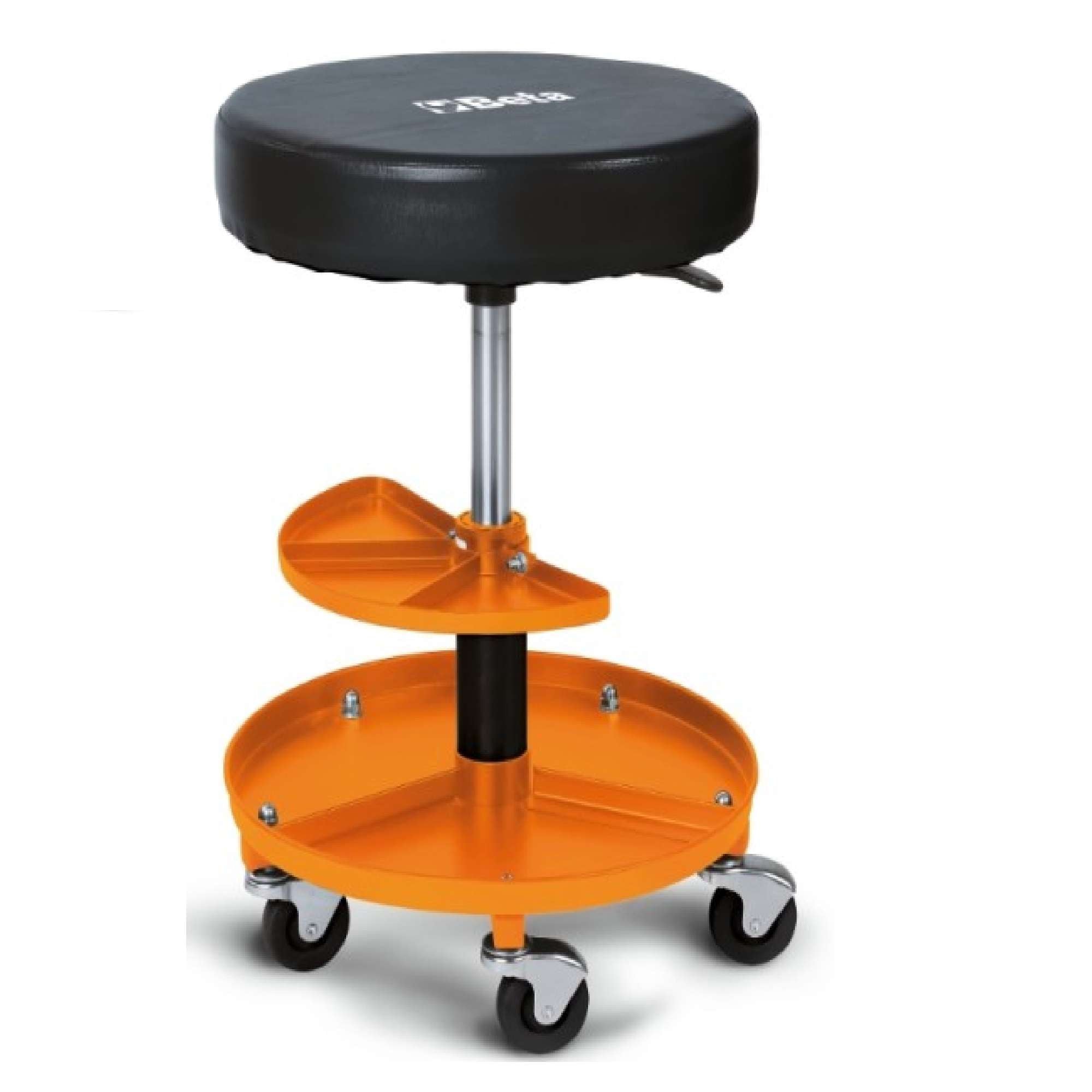 Seggiolino girevole con vassoio altezza regolabile tramite pistone Beta 22500011