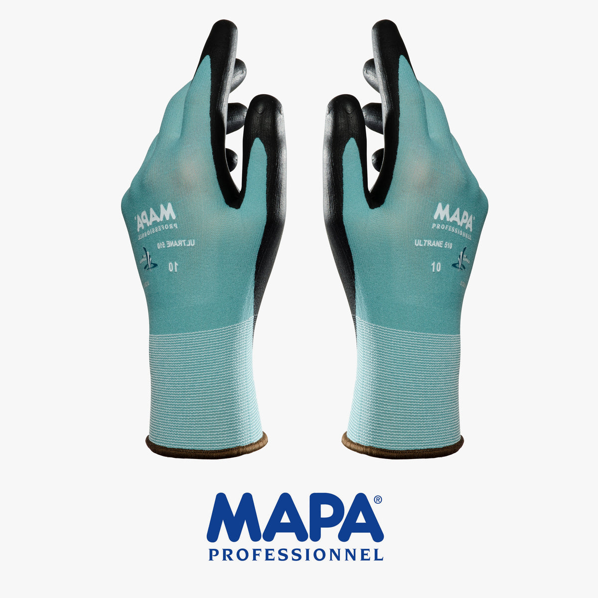 Guanti Mapa Ultrane air & Durable verde/ nero
