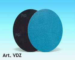 Dischi a Strappo Allo Zirconio - Rosver - VDZ D.125 GR. Z - Conf.100pz