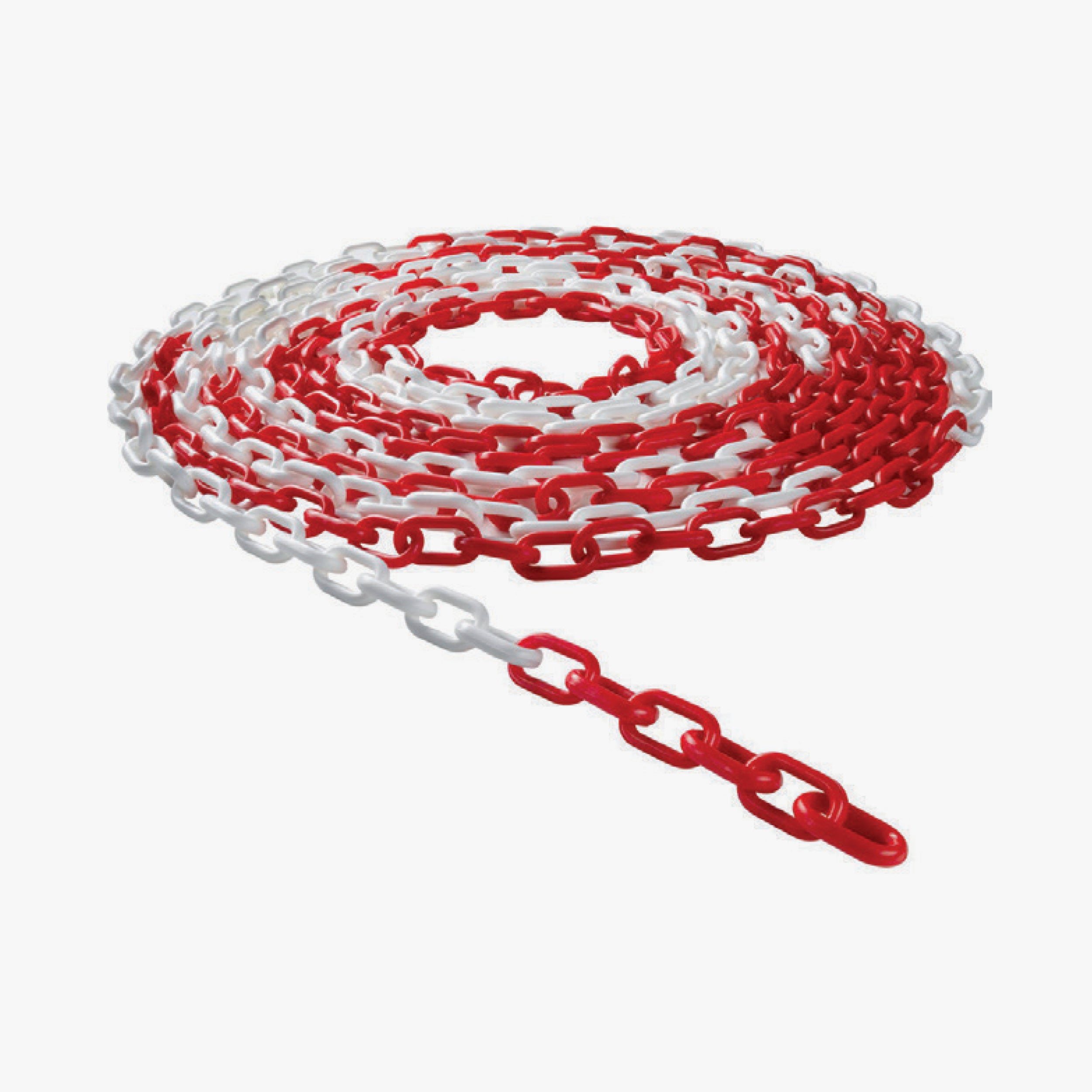 Catena segnaletica bianco/rosso diam. 6 mm