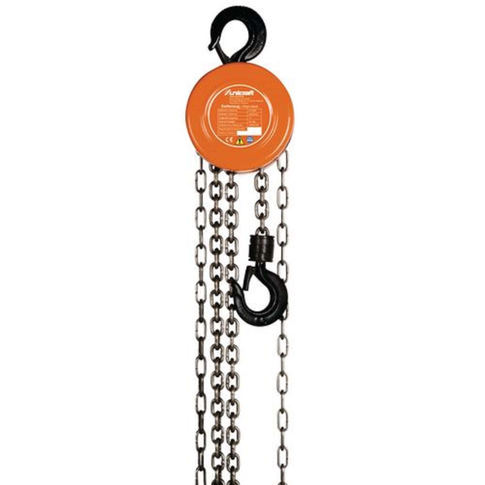 Paranco a catena 1 Tonnellata  Unicraft - 620 2101